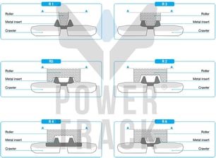 Rubber track 180x72x40k
